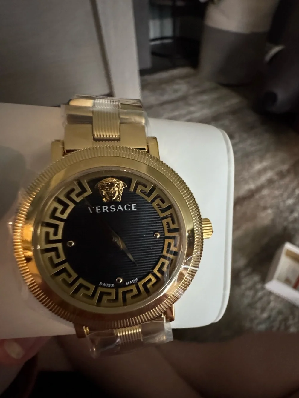 Versace Brand New Women’s Greca Flourish Bracelet Watch, 35mm